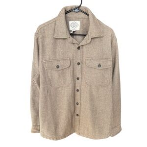 NWT St.‎ John's Bay Twill Mens Midweight Shirt Jacket